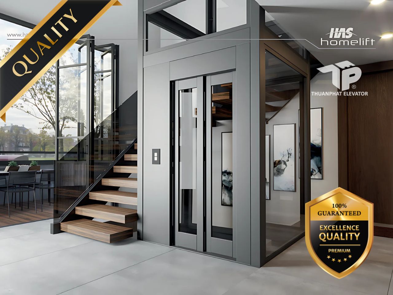 thang may nhap khau HAS - Thang may chinh hang