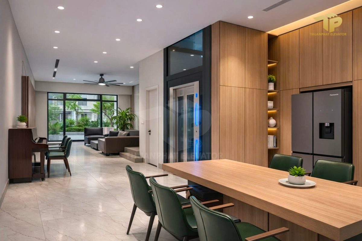 Nha 1 - Thang may chinh hang