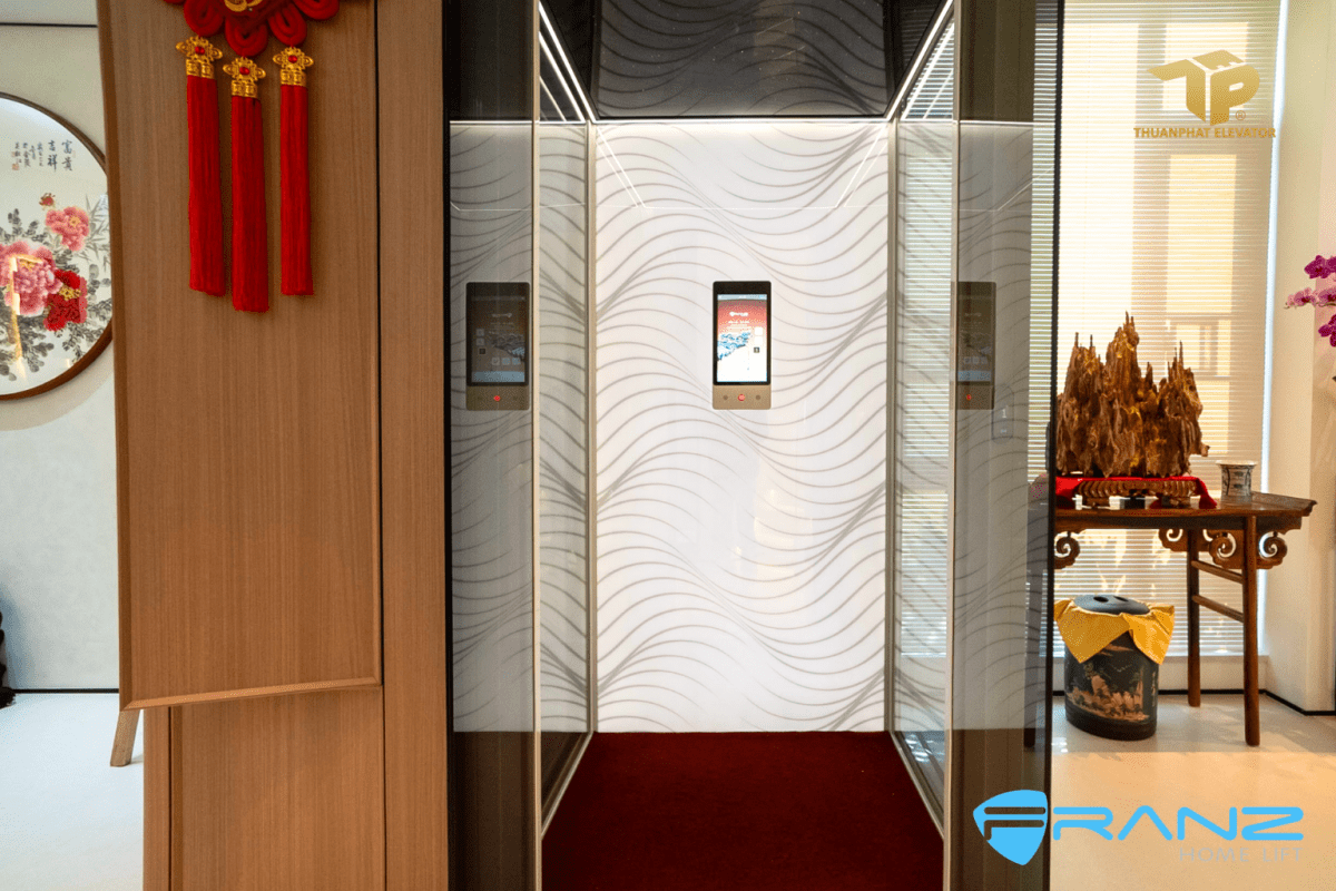 Anh ngang cac cong trinh - Thang may chinh hang